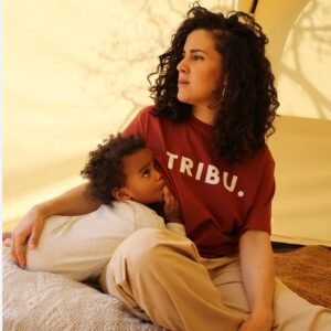 T-shirt d'allaitement Tajinebanane Tribu" avec boutons pressions"
