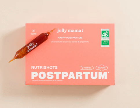 HAPPY POSTPARTUM AMPOULES A BOIRE JOLLY MAMA