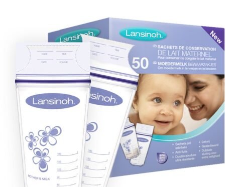 Sachets de congélation Lansinoh, boîte de 50