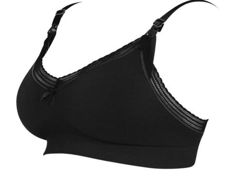 Brassière de grossesse et d&rsquo;allaitement Milk NOIR