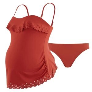 Tankini de grossesse Bloom cuivre