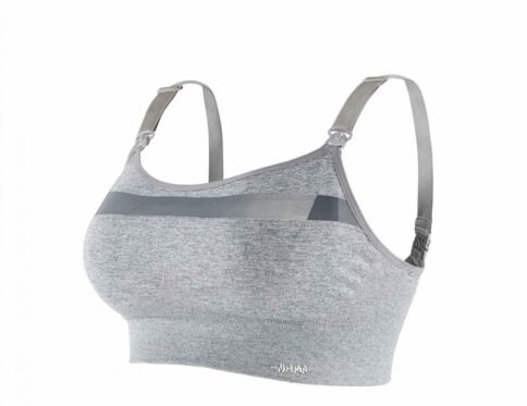 Barrière de sport de grossesse et d’allaitement WOMA GRIS