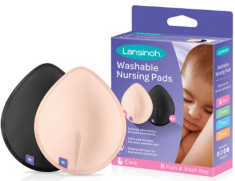 COUSSINETS LAVABLES LANSINOH X8