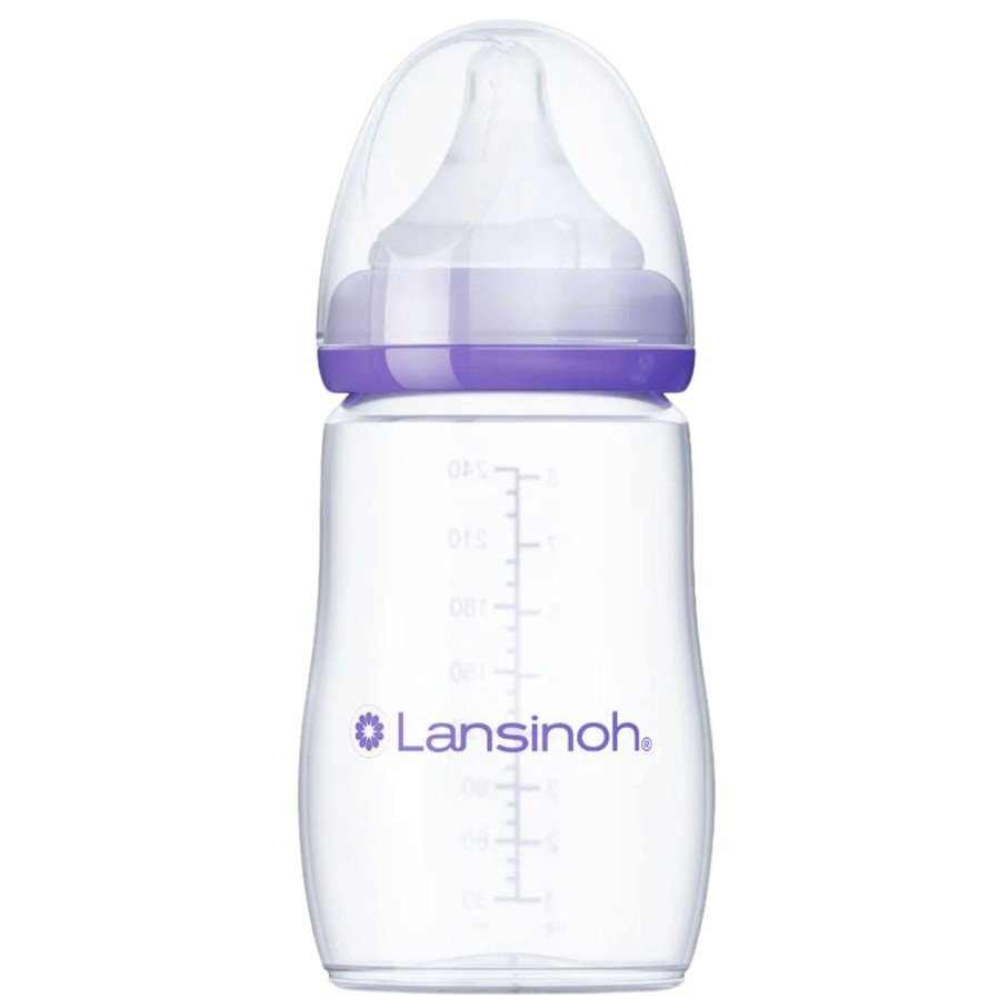 Biberon plastique Lansinoh, Natural Wave 240 ml Biberon plastique Lansinoh, Natural Wave 240 ml