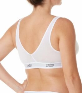 Brassière de grossesse et d'allaitement Life Blanc dos