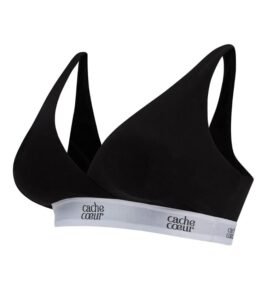 Brassière de grossesse et d'allaitement Life Noir Brassière de maternité et d'allaitement Life Noir