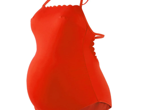 Maillot de bain de grossesse Kyoto Orange