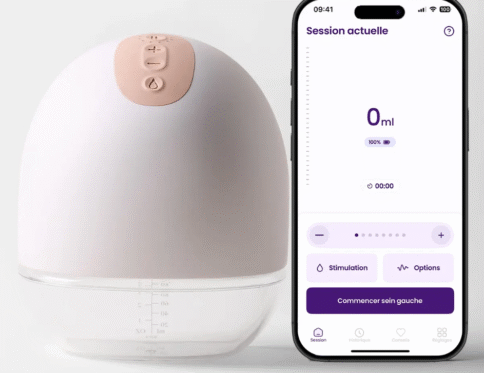 Tire-lait mains libres Perifit Pump double 27mm