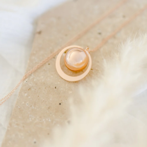 Bola de grossesse GAÏA Or rose