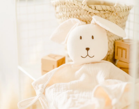 Doudou Lapin – 2 en 1 compatible bola de grossesse