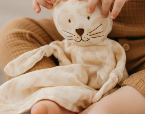 Doudou Léopard – 2 en 1 compatible bola de grossesse