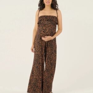 Combinaison de maternité Irma Marron