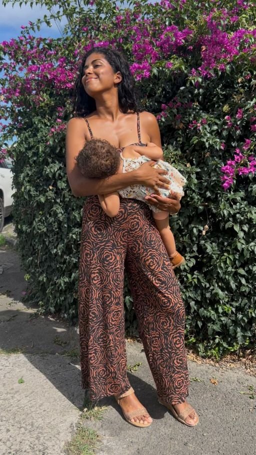 Combinaison de maternité Irma Marron dos