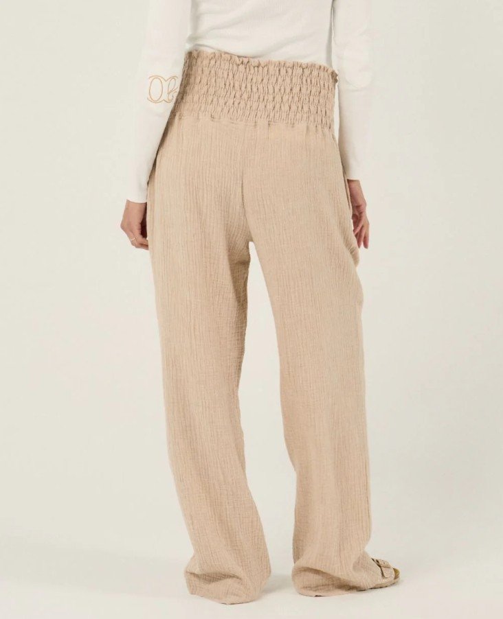Pantalon de maternité Myriam Beige dos