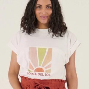 T-shirt Mama Del Sol Blanc