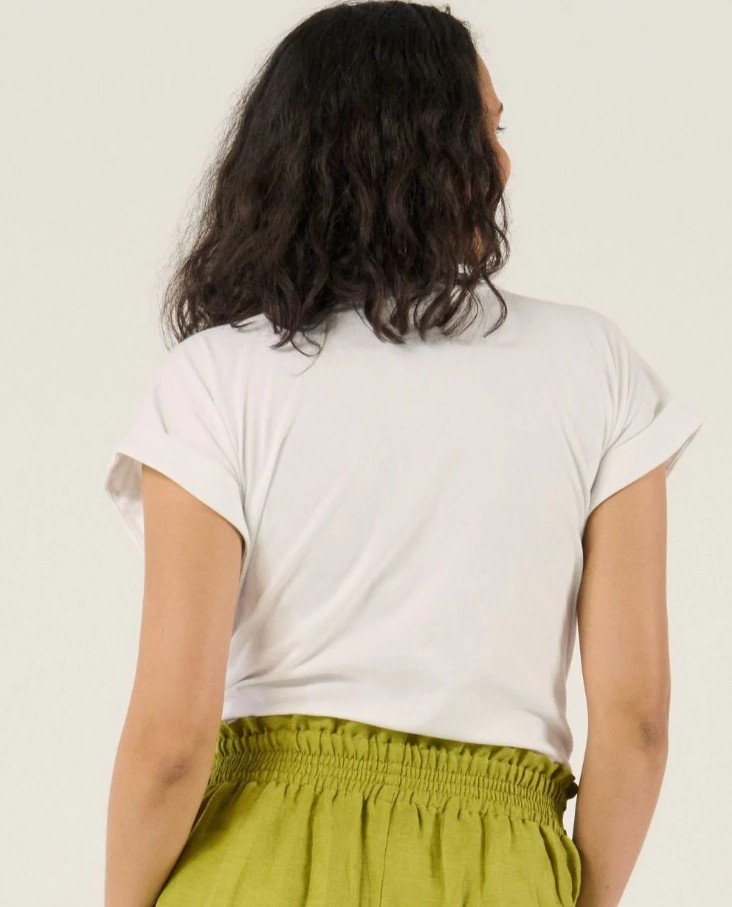 T-shirt Mama Del Sol Blanc dos