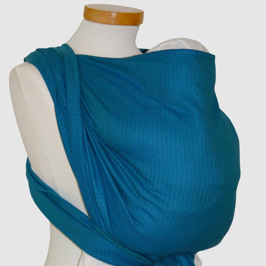 Echarpe porte-bébé Leo Turquoise - Storchenwiege