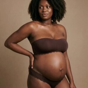 Bandeau de maternité et allaitement invisible Skin Chocolat