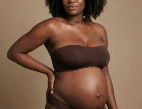Bandeau de maternité et allaitement invisible Skin Chocolat