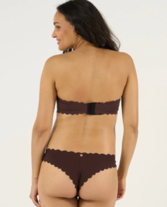 Bandeau de maternité et allaitement invisible Skin Chocolat dos
